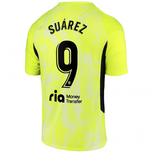 Atlético de Madrid Fodboldtrøjer Luis Suarez 9 3. sæt 2020/21 Kort ærmer Atlético de Madrid Fodboldtrøjer Luis Suarez 9 3. sæt 2020/21 Kort ærmer